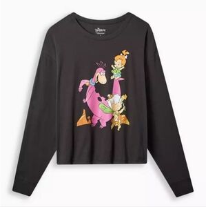 Torrid Flintstones Crop Top Size 2